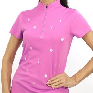 ANGELINA BOWLING JERSEY PINK